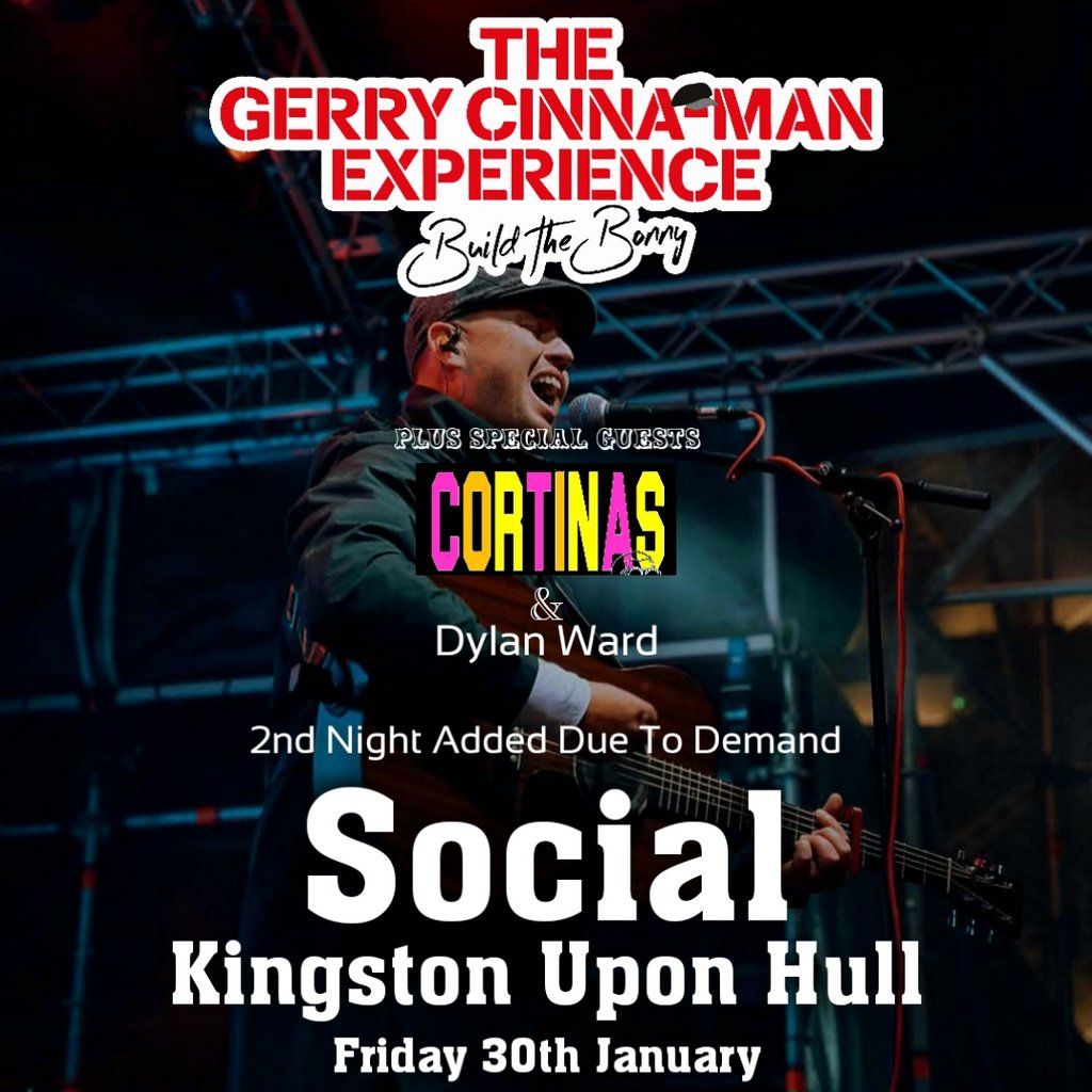 The Gerry Cinna-Man Experience, 30 January | Event in Kingston Upon Hull | AllEvents