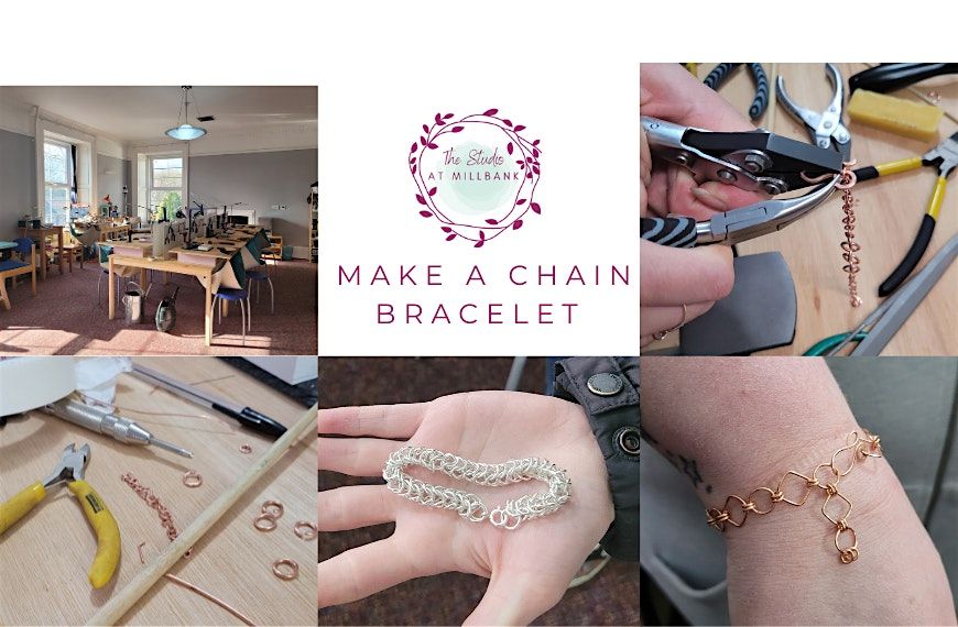 Make a silver chain bracelet workshop - jewellery making class, 7 March | Event in Cumnock | AllEvents