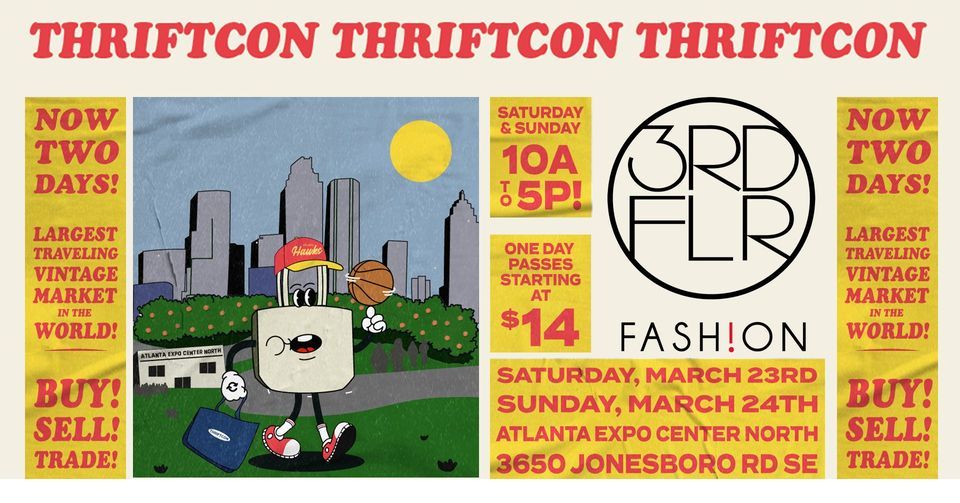 Thriftcon Atlanta 2024, Atlanta Expo Center North, Conley, 23 March to