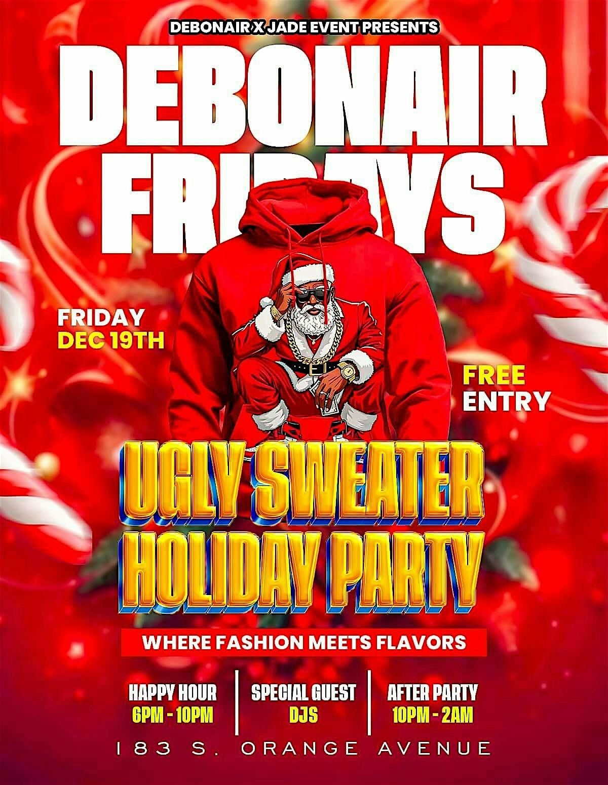 DEBONAIR HOLIDAY PARTY - RSVP FOR VIP W/Bottle, 19 December | Event in Orlando | AllEvents