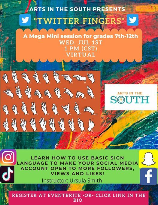 Basic Sign Language class, July 1 2020 Online Event AllEvents.in