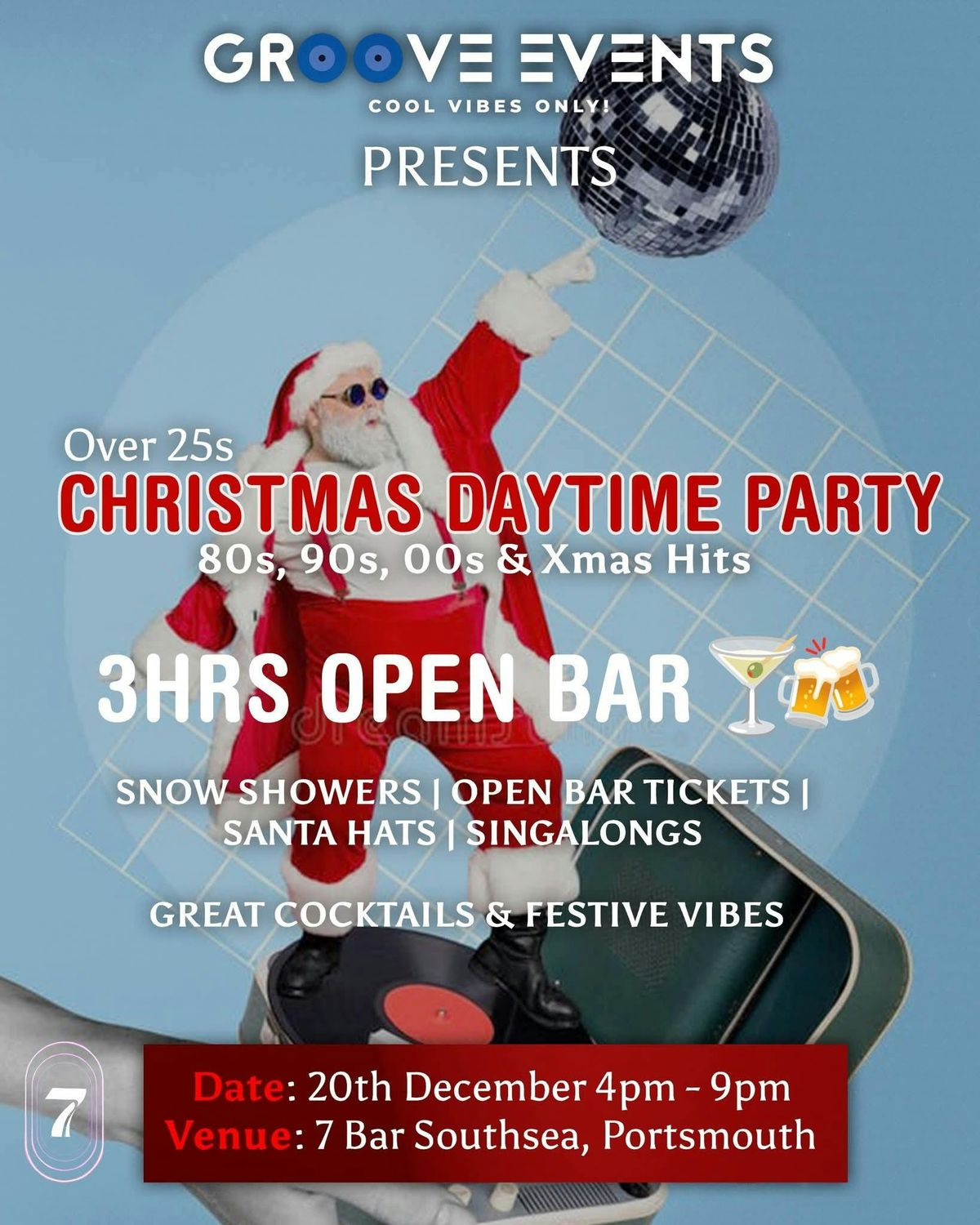 Over 25s Daytime Christmas Party, 20 December | Event in Gosport | AllEvents
