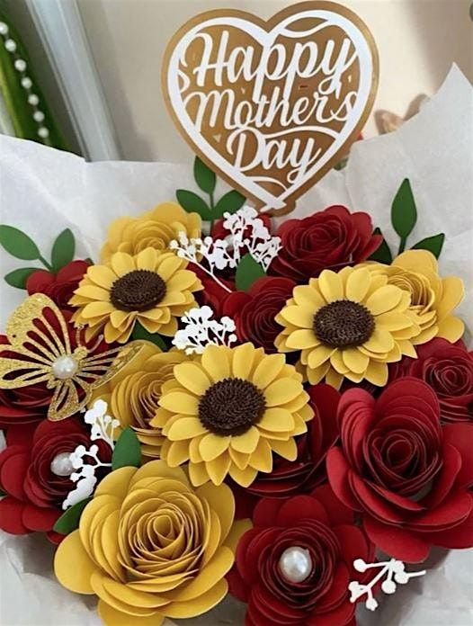 Sip, Snip & Blooms- Blooms for Mum, Paper Flower Workshop, 24 April | Event in Gawler | AllEvents