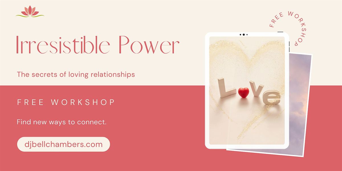 Irresistible Power:  Relationship Workshop, 11 January | Event in Hawthorn | AllEvents