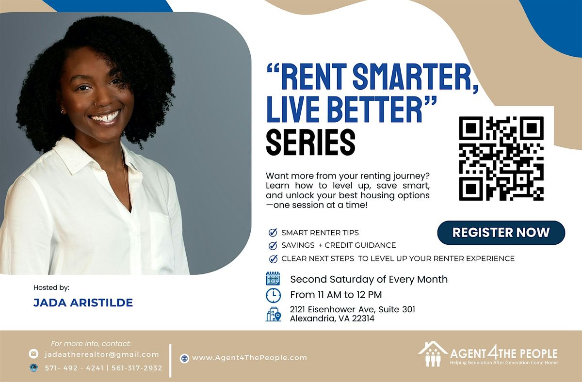 “Rent Smarter, Live Better” Series, 10 January | Event in Alexandria | AllEvents