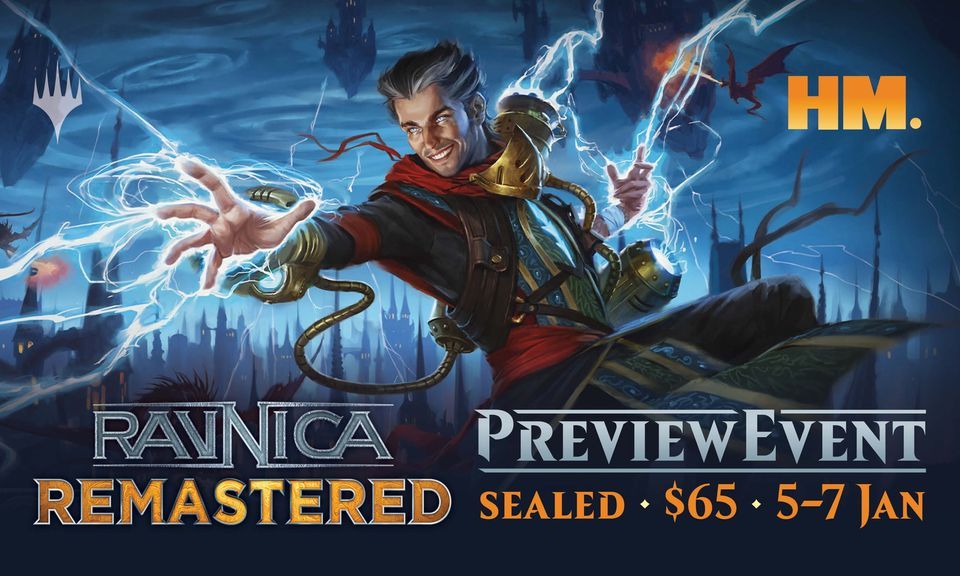 MtG: Ravnica Remastered Preview Sealed at Hobby Master, 531 Great South ...