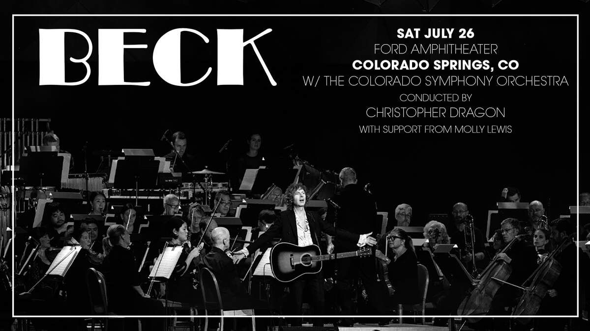 Beck and the Colorado Symphony with Molly Lewis, 27 July | Event in Colorado Springs | AllEvents