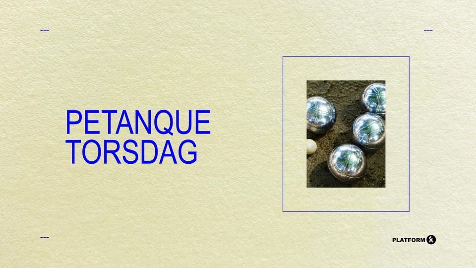 Petanque Torsdag , Platform K, Horsens, September 21 2023 AllEvents.in