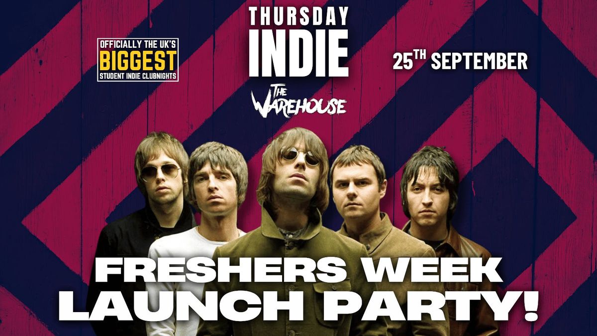 THURSDAY INDIE at Warehouse - FRESHERS WEEK LAUNCH - 25th September, 25 September | Event in Preston | AllEvents