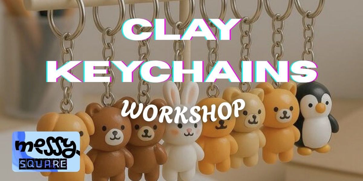 Clay Keychain Workshop - Messy Square, 29 November | Event in Hyderabad | AllEvents