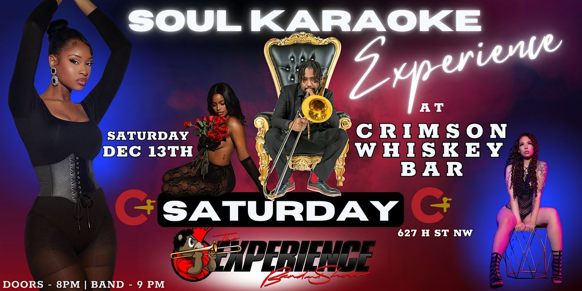 Soul Karaoke Experience with The Experience Band & Show, 13 December | Event in Washington | AllEvents