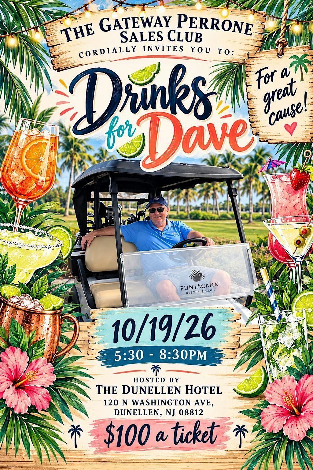 Drinks For Dave, Dunellen Hotel & Rathskeller, 19 October 2026 | AllEvents