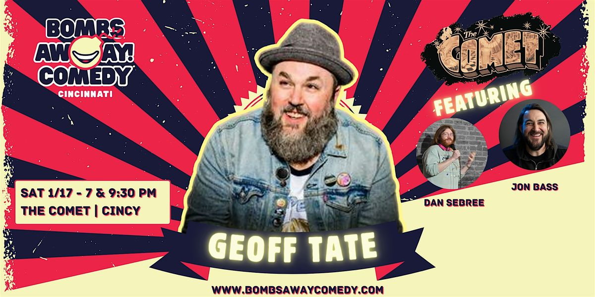 Comedy At The Comet | GEOFF TATE, 17 January | Event in Cincinnati | AllEvents