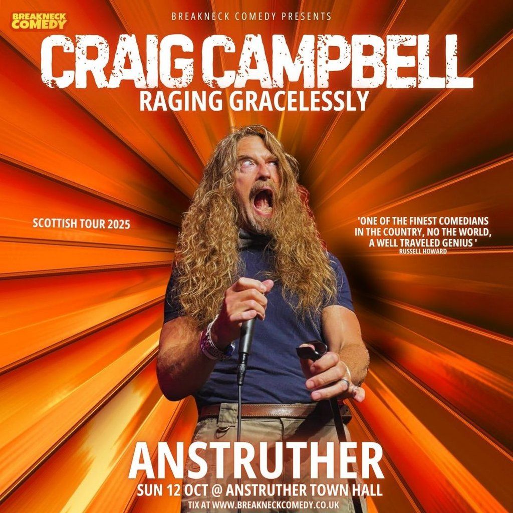 Craig Campbell: Raging Graciously, 12 October | Event in St Andrews | AllEvents