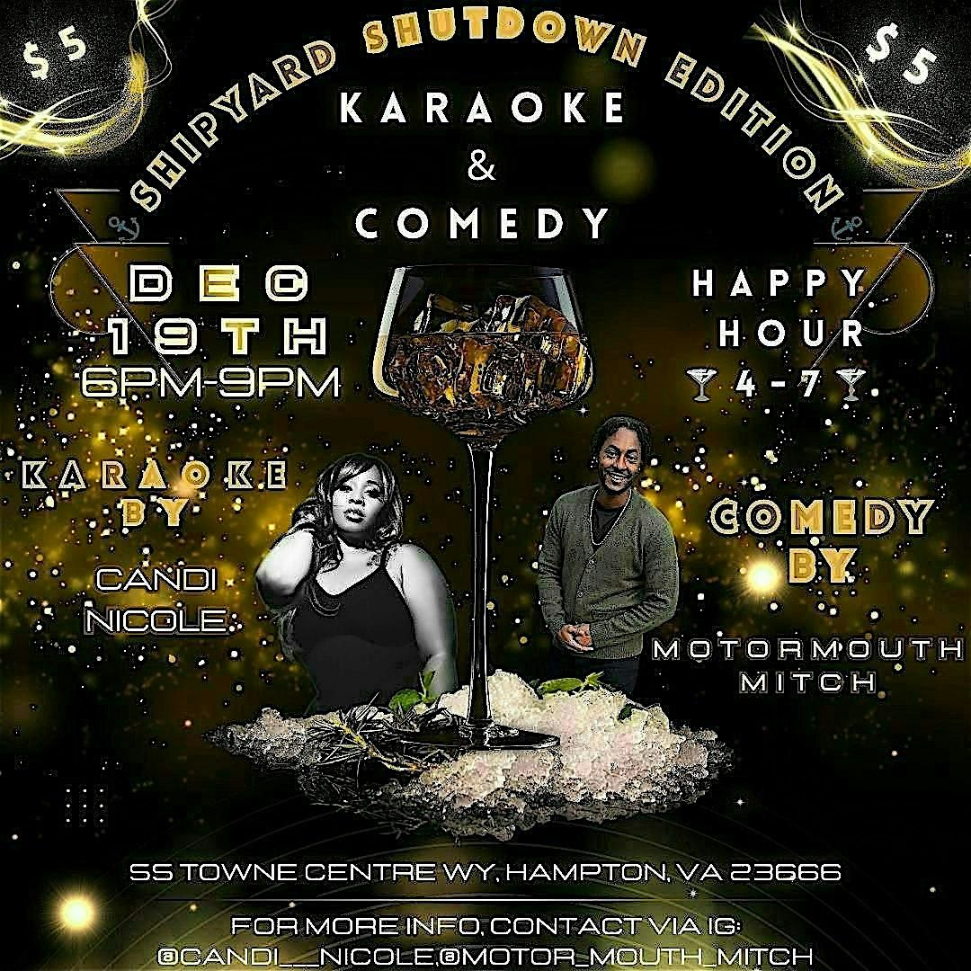 Shipyard Shutdown Karaoke & Comedy, 19 December | Event in Hampton | AllEvents