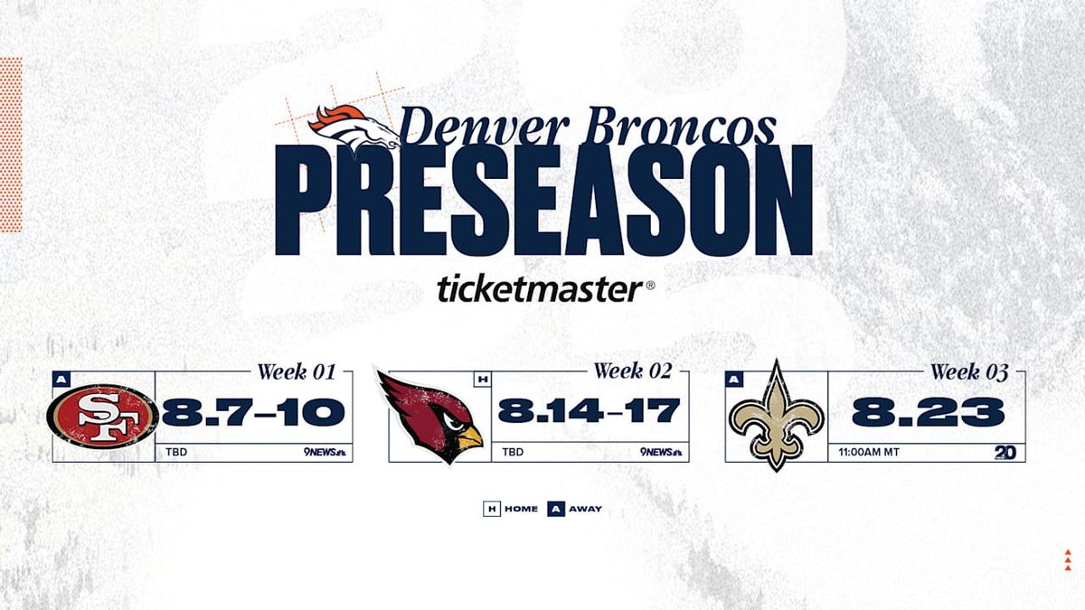 NFL Preseason: San Francisco 49ers vs. Denver Broncos, 8 August | Event in Santa Clara | AllEvents