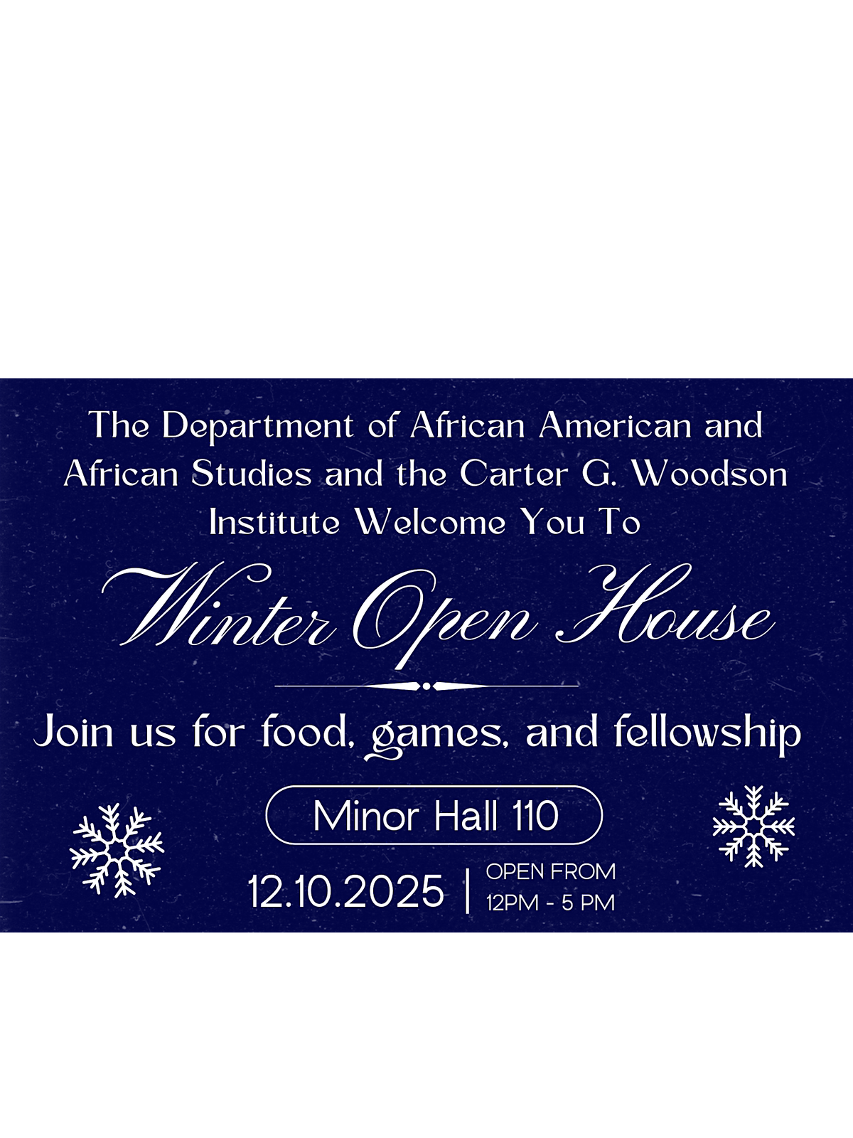Winter Open House, 10 December | Event in Charlottesville | AllEvents