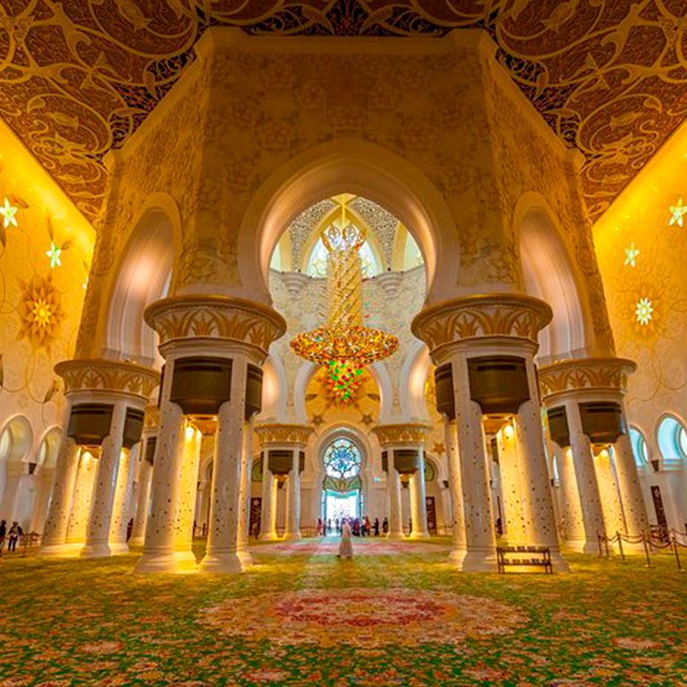 Sheikh Zayed Mosque Half-Day Tour from Dubai, Sheikh Zayed Grand Mosque ...