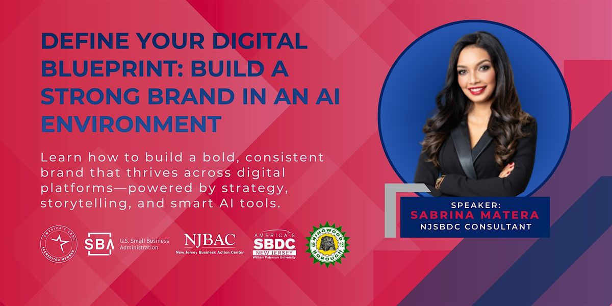 Define Your Digital Blueprint: Build a Strong Brand in an AI Environment, 25 November | Event in Ringwood