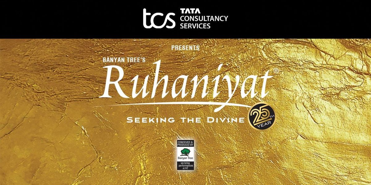 TCS RUHANIYAT - AHMEDABAD, 5 December | Event in Ahmedabad | AllEvents