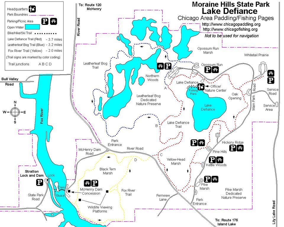 Moraine Hills State Park Trail Map Hiking Moraine Hills Mchenry Dam September 17 2022 Allevents In