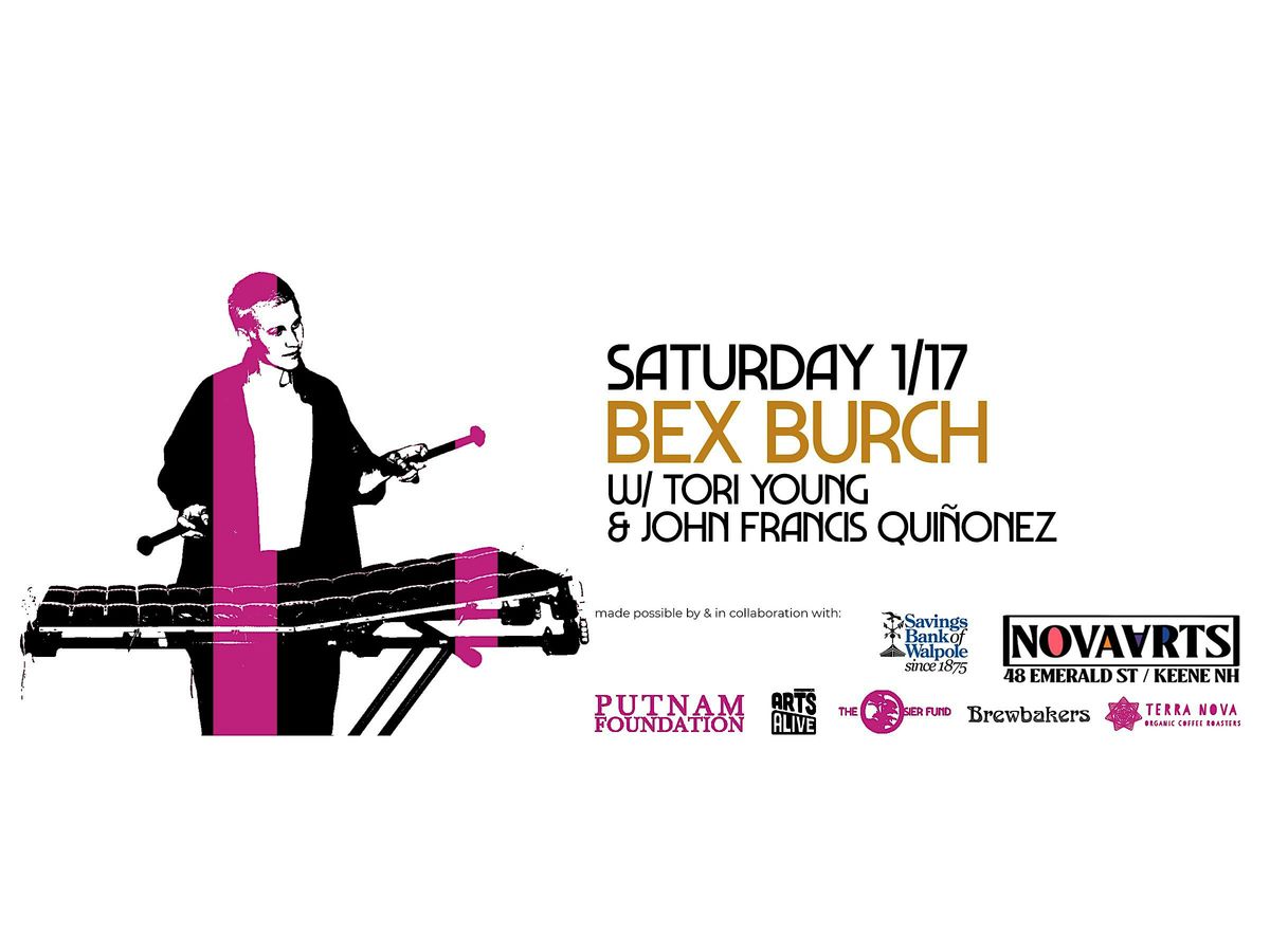 Bex Burch w/ Tori Young & John Francis Quiñonez, 17 January | Event in Keene | AllEvents