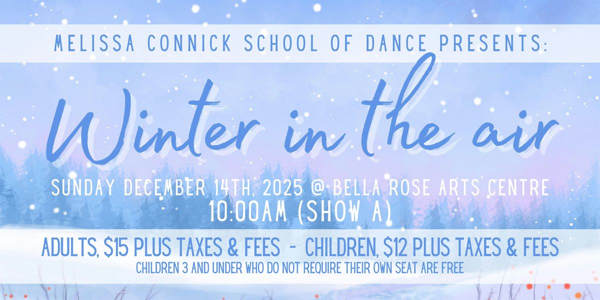 Winter in the Air - MORNING, 14 December | Event in Halifax | AllEvents