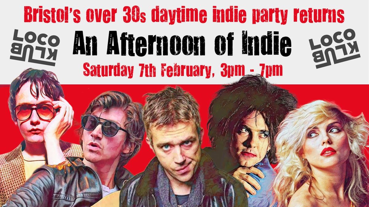 BRISTOL: An Afternoon of indie - Indie for the over 30s: 7 Feb, 3pm-7pm , 7 February | Event in Bristol | AllEvents