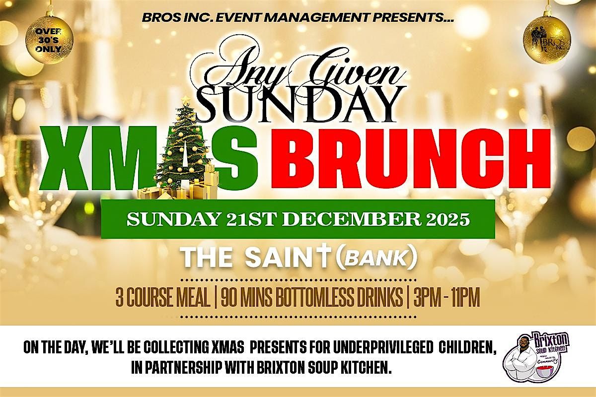 AGS Xmas BRUNCH - Sun 21st December ‘25, 21 December | Event in London | AllEvents
