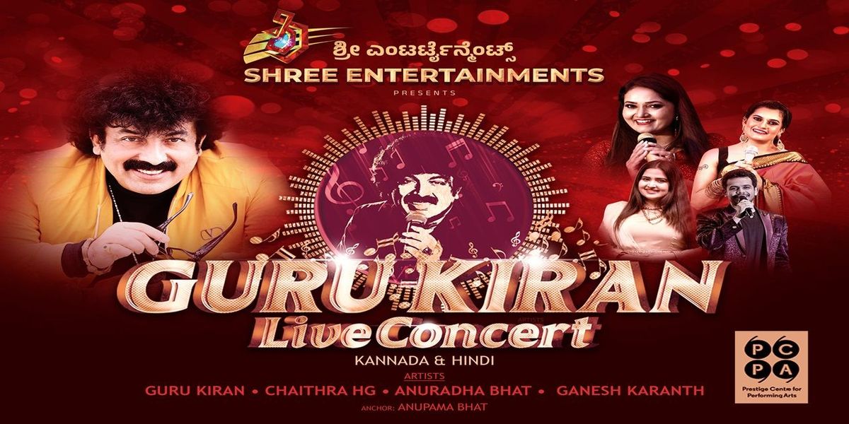 Guru kiran Live concert, 24 May | Event in Bangalore | AllEvents