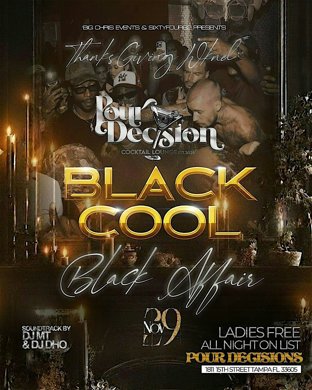 The Black Cool All Black Affair | Event in Tampa | AllEvents