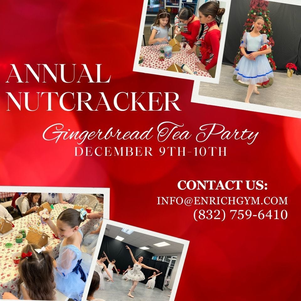 Nutcracker Gingerbread Tea Party, EnRich Gymnastics and Dance Academy