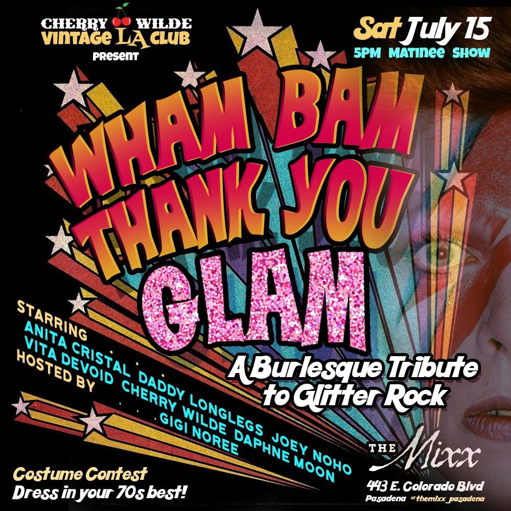 Wham Bam Burlesque at McMenamins Elks Temple, 7 June | Event in Tacoma | AllEvents