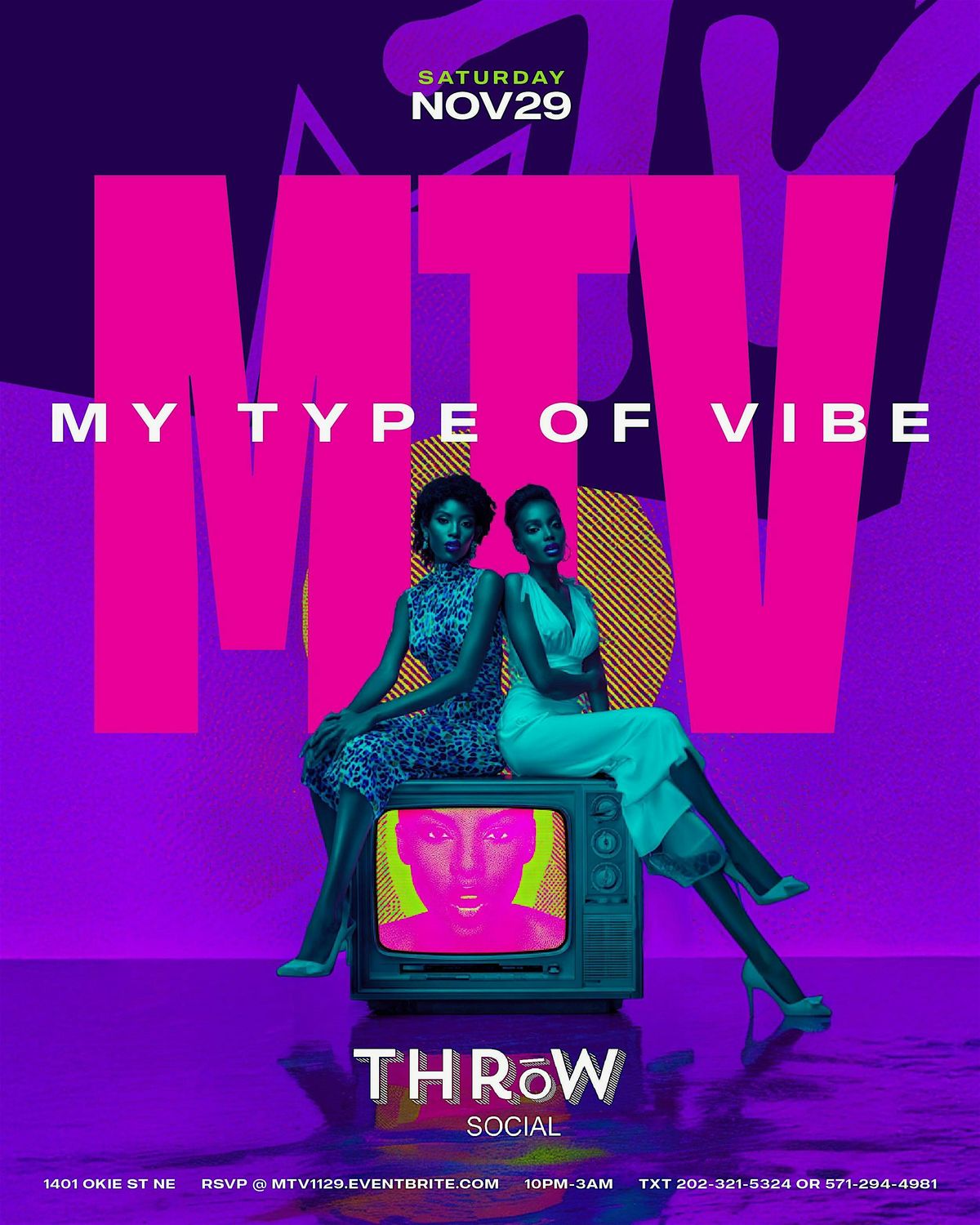 MTV: My Type of Vibe, 29 November | Event in Washington | AllEvents