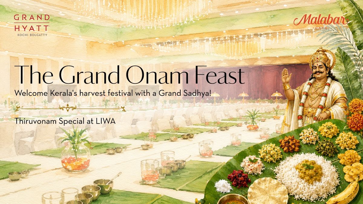 Grand Onam Sadhya at Grand Hyatt