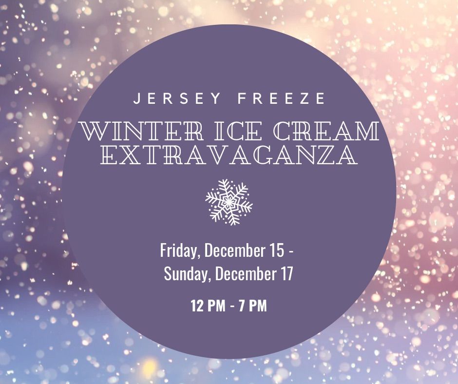 Winter Ice Cream Opening, Jersey Freeze Ice Cream, Monroe, December 15