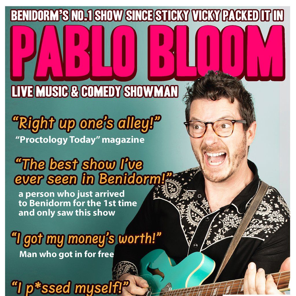 Pablo Bloom from Benidorm, 4 July | Event in Solihull | AllEvents