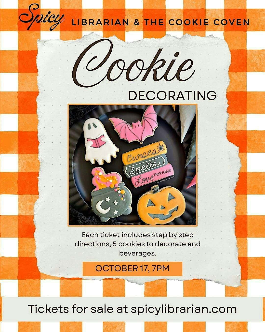 Spooky Cookie Decorating Class