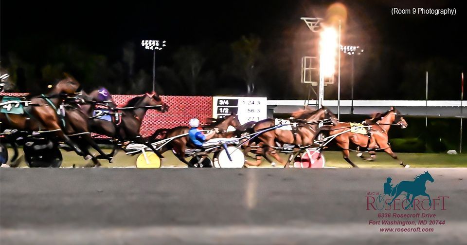 Live Harness Racing, Rosecroft Raceway, Oxon Hill, 19 March 2024 ...