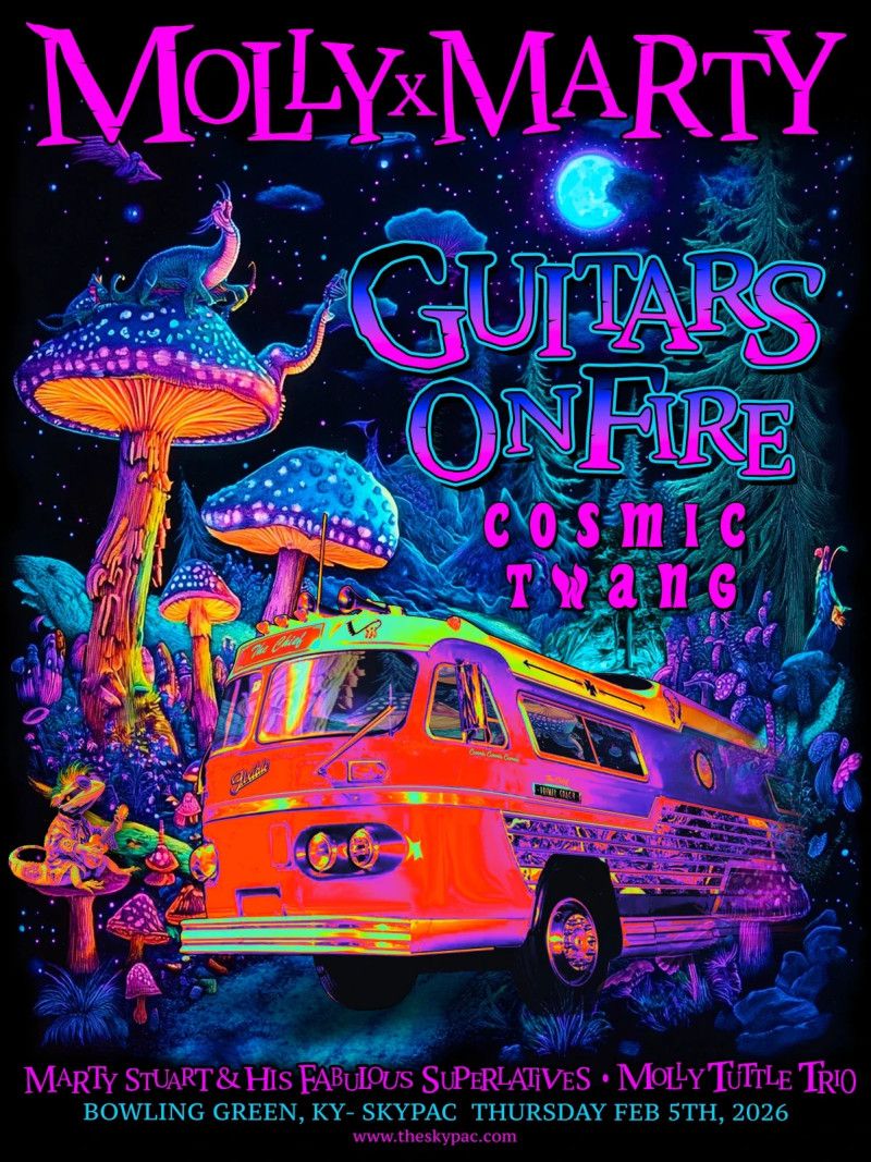 Marty Stuart: Cosmic Twang Guitars on Fire at Appell Center for the Performing Arts - Strand Theatre, 14 February