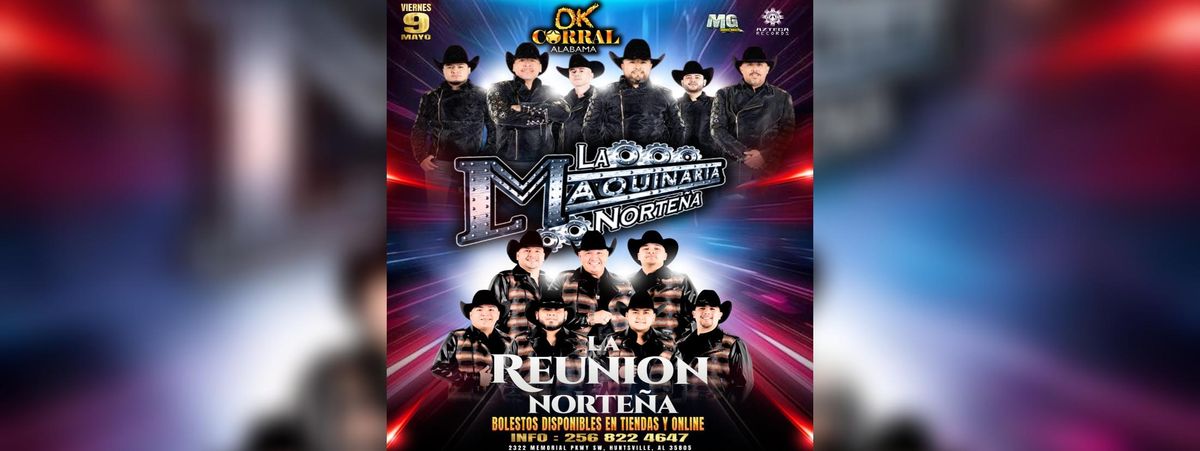 LA MAQUINARIA NORTENA , HUNSTVILLE , 9 May | Event in Huntsville | AllEvents