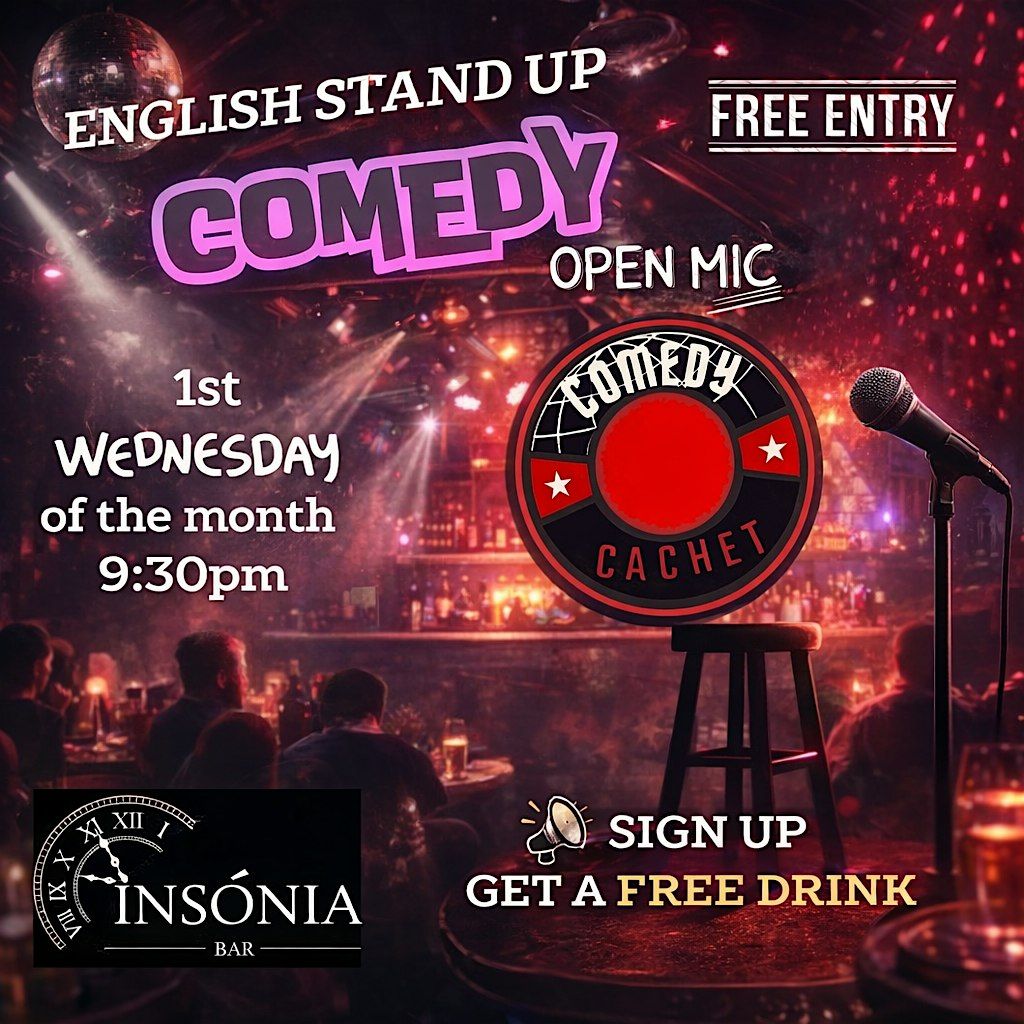 ENGLISH STAND UP COMEDY OPEN MIC @Aveiro, Cais das Falcoeiras 16 ...