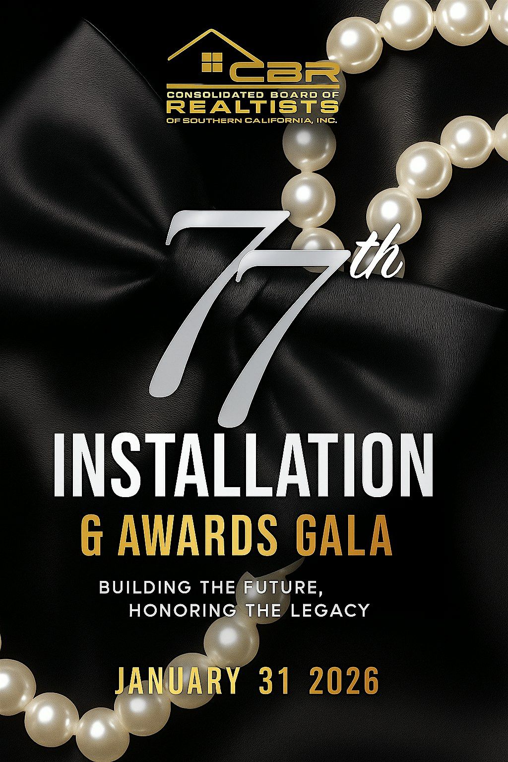 Consolidated Board of Realtists 77th Installation Award Ceremony & Gala, 31 January | Event in Culver City
