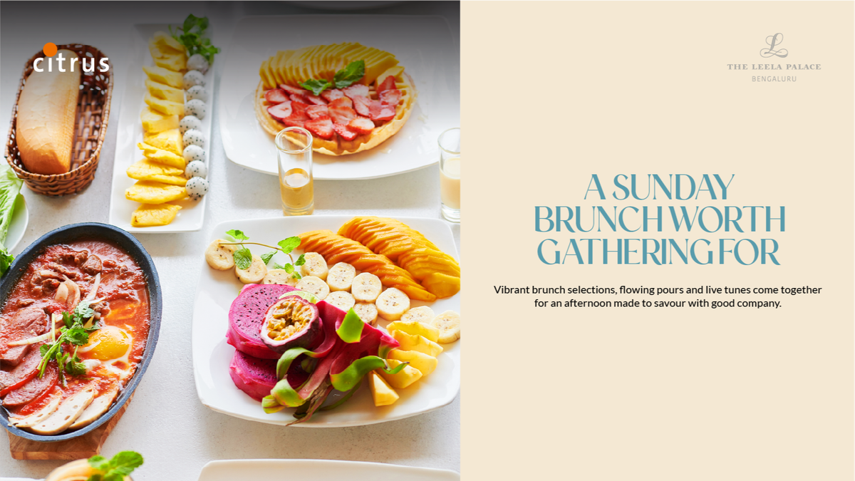 A Sunday Brunch Worth Gathering For at Citrus