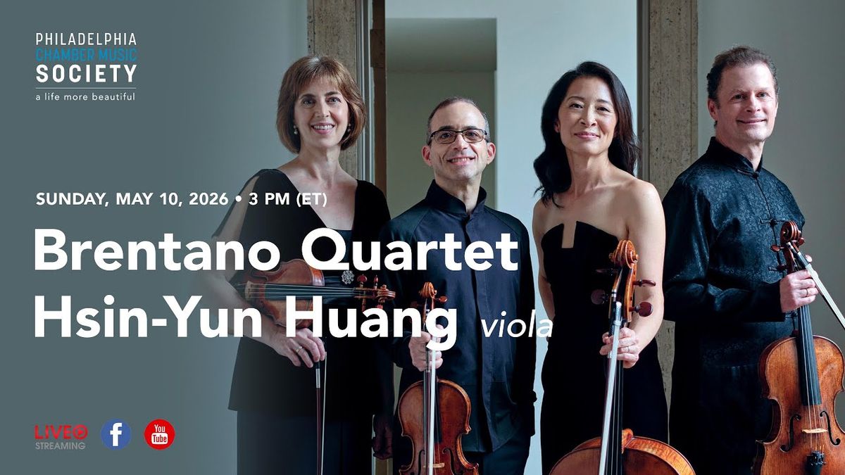Brentano Quartet & Hsin-Yun Huang, 31 January | Event in Washington | AllEvents