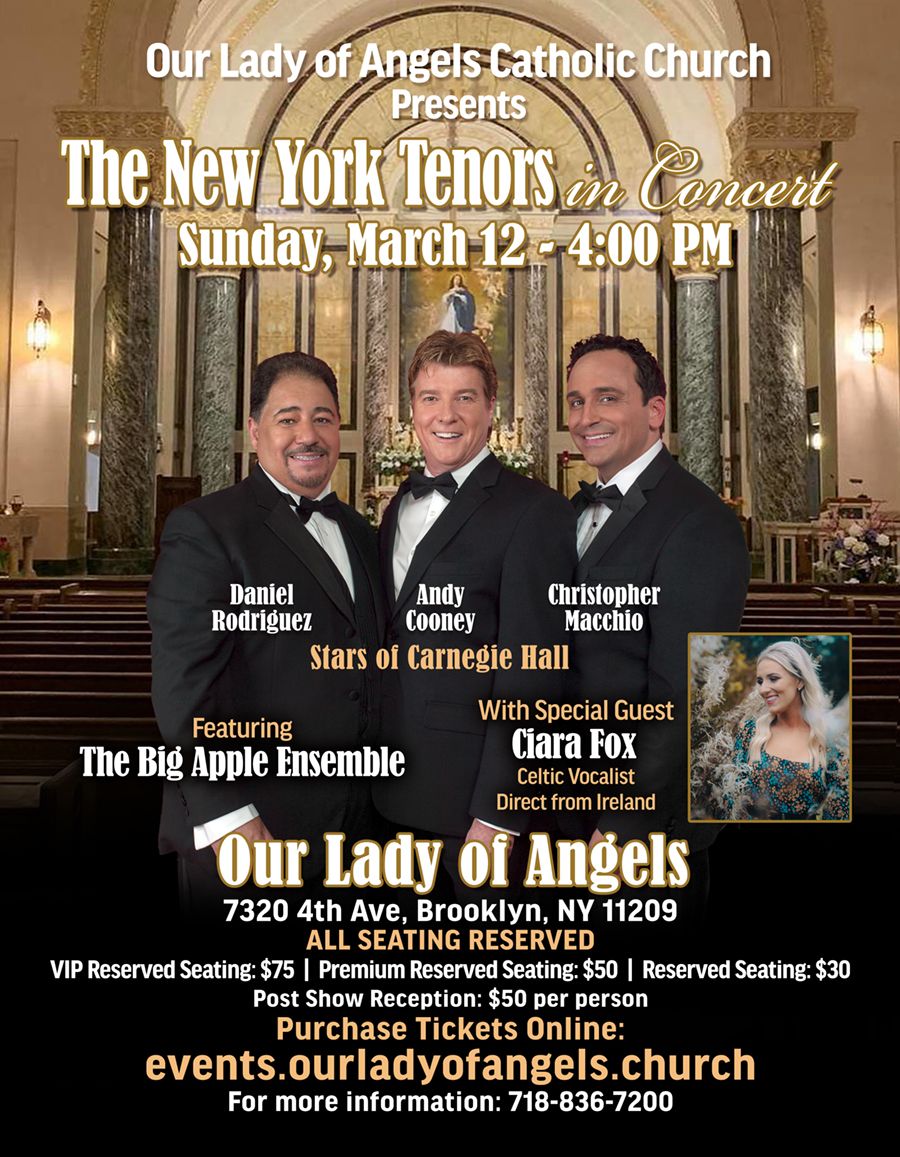 The New York Tenors at Patchogue Theater, 14 December | Event in Patchogue | AllEvents