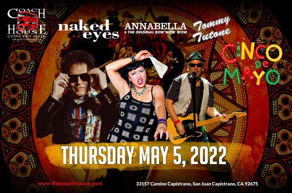 Naked Eyes, Annabellas Bow Wow Wow and Tommy Tutone, Coach House