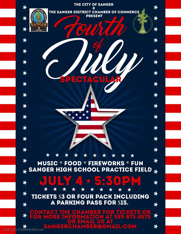 4th of July Spectacular, Sanger High School, 4 July
