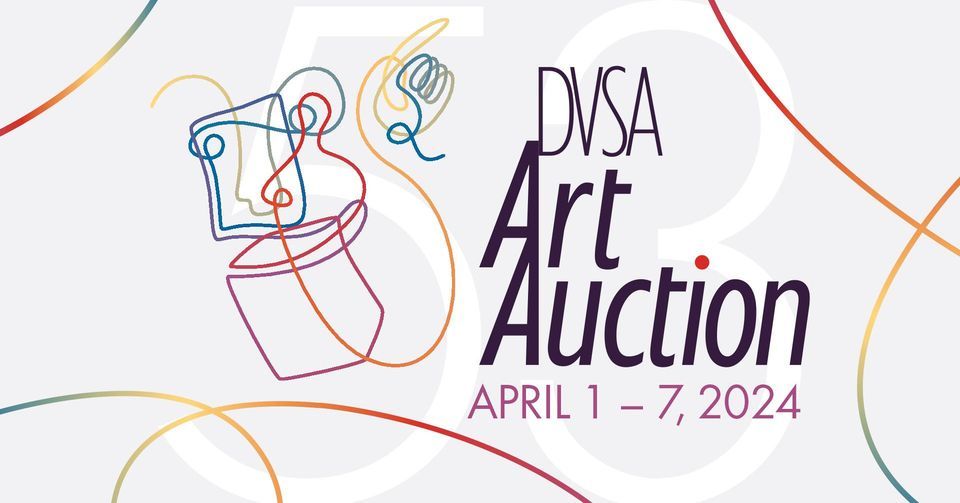 DVSA 53rd Annual Art Auction, Online event, Hamilton, Ontario, April 1 ...