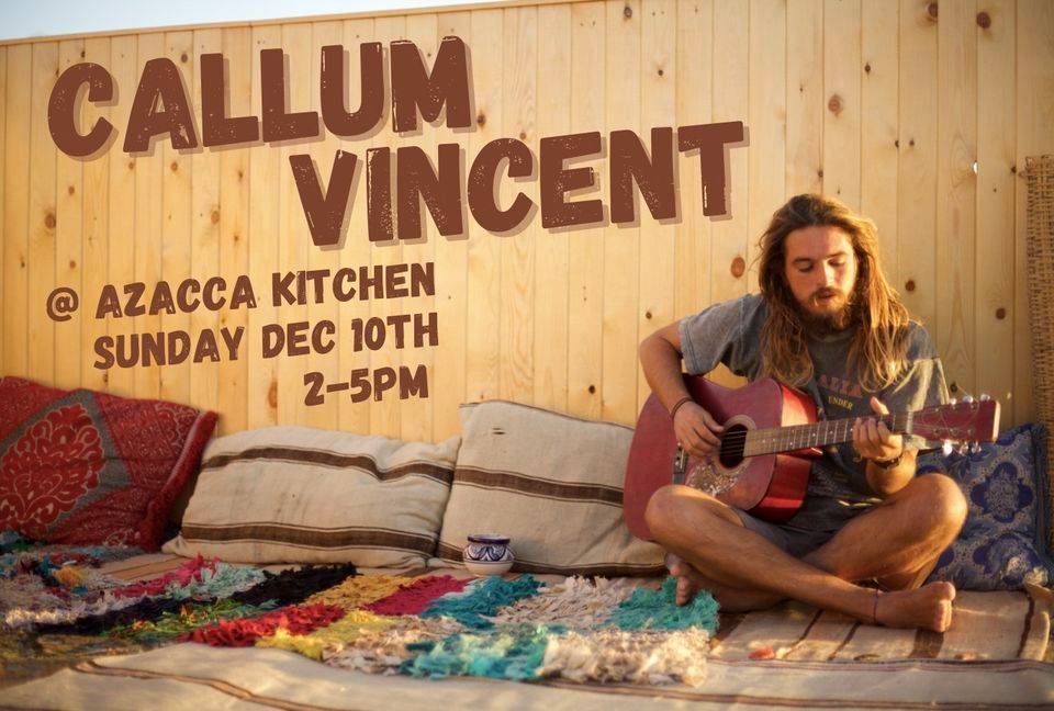 Sunday Session w/ Callum Vincent, Azacca Kitchen, Safety Bay, 10 ...